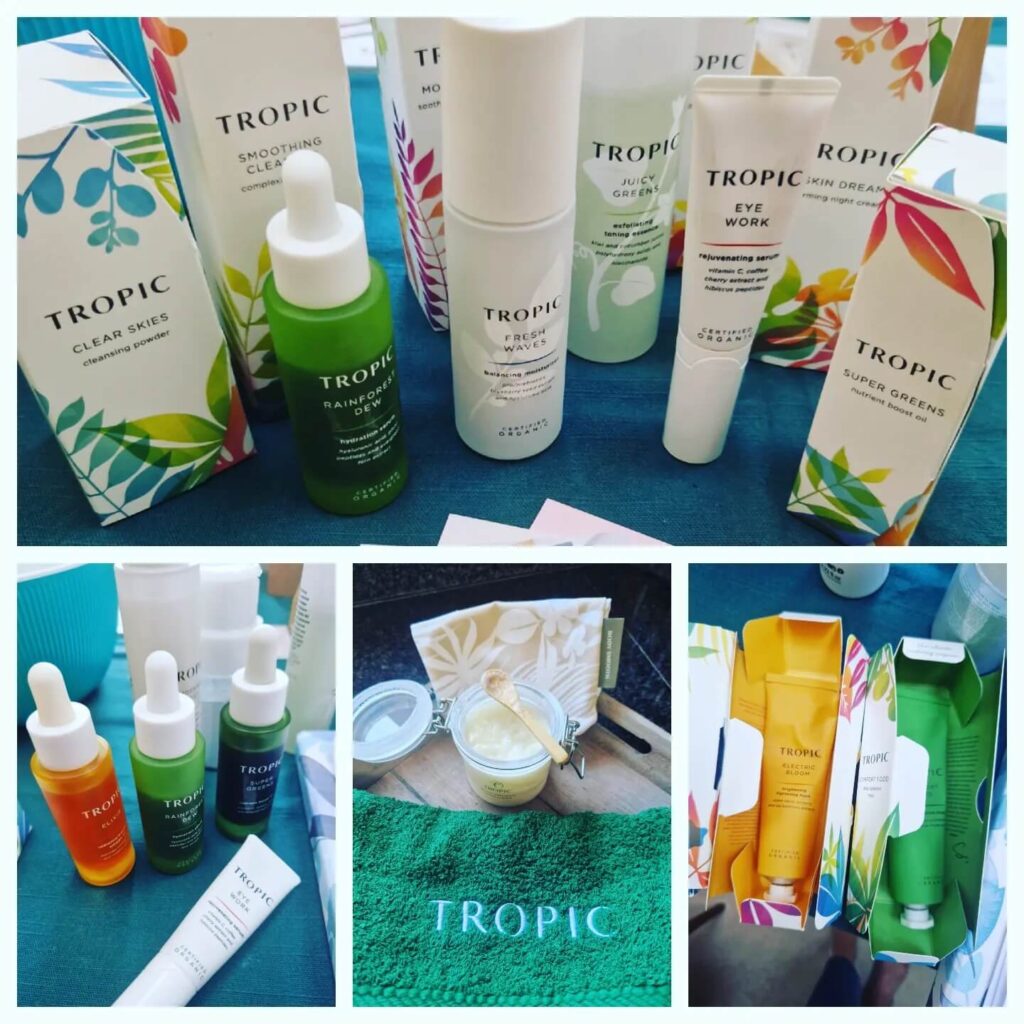 selection of products from Tropic